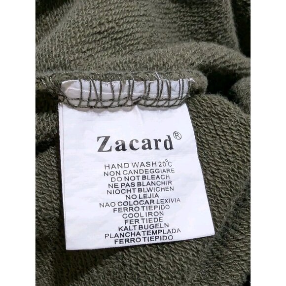 Zacard Mens Hoodie XL Gothic Grunge Steampunk Combat Goblincore Streetwear - Picture 4 of 10